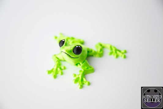Large Frog with Lily Pad